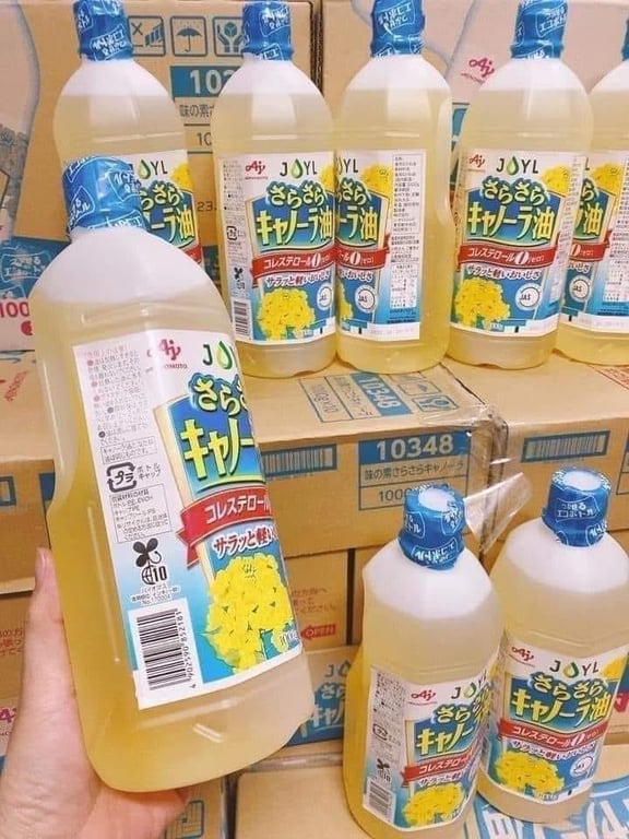 Dầu ăn hoa cải Ajinomoto 1000ml