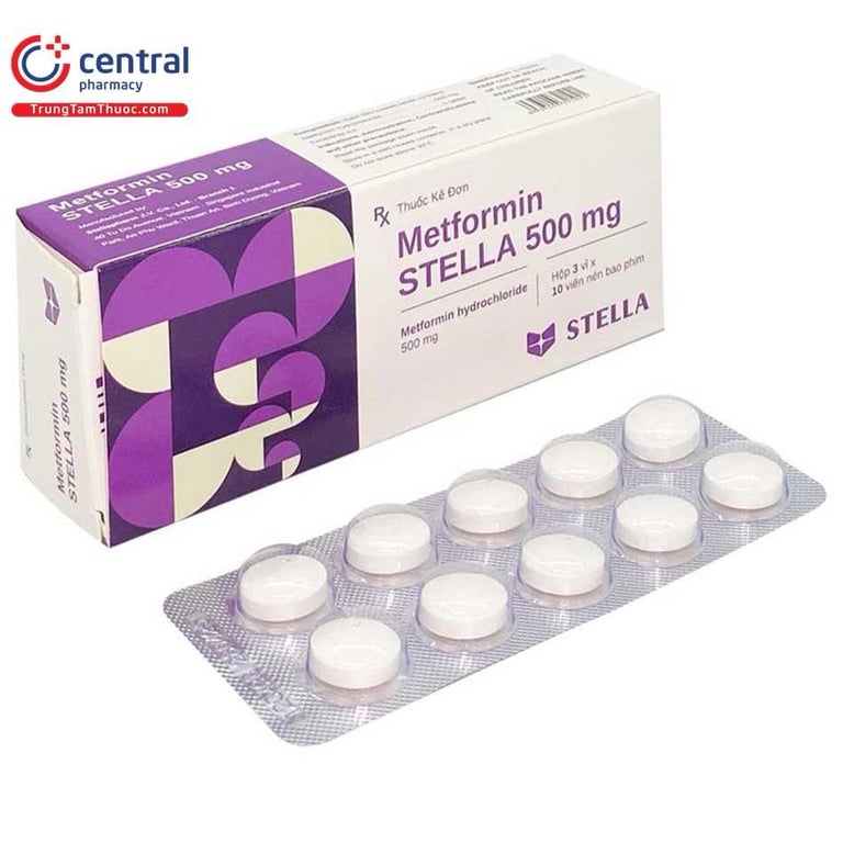 Mefformin 500mg stella h/30v