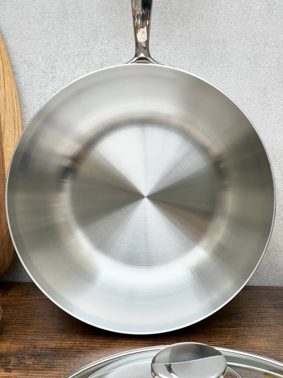 CHẢO ĐÚC INOX NGUYÊN KHỐI 3 LỚP KAIYO (16-18-20cm)