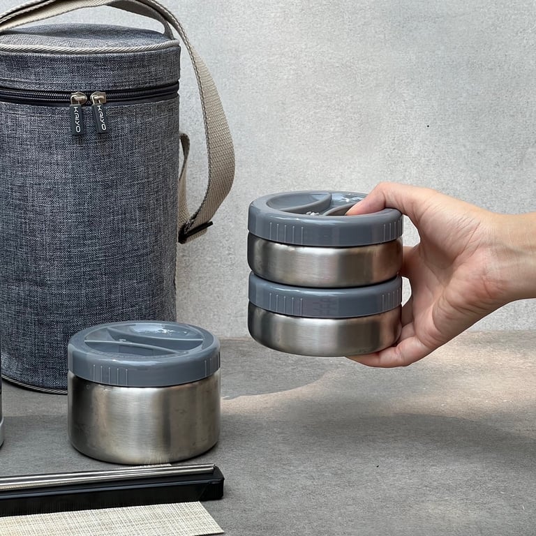 Hộp cơm 2in1 của Kaiyo 1700ml