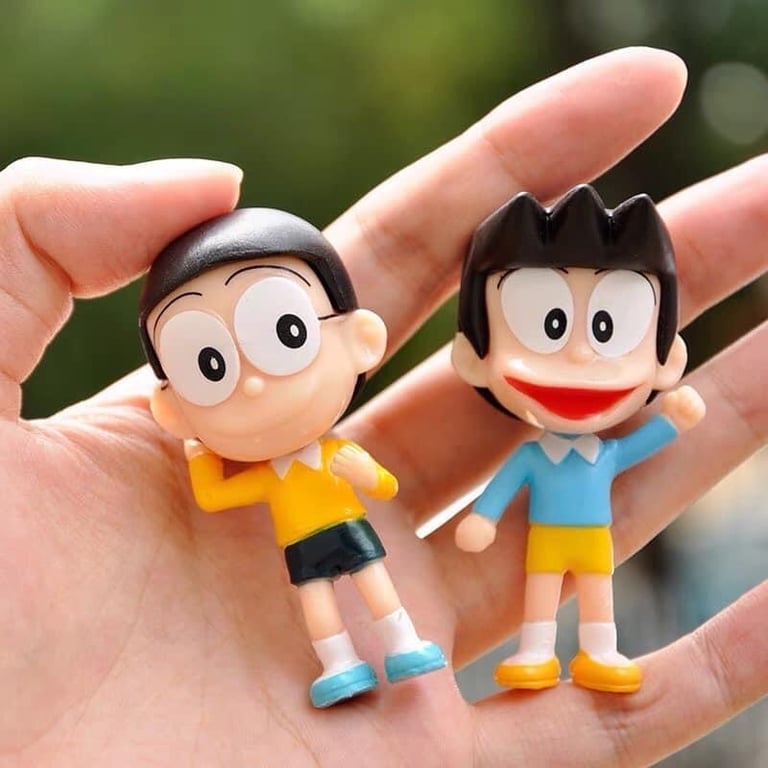 Set 8 tượng doreamon