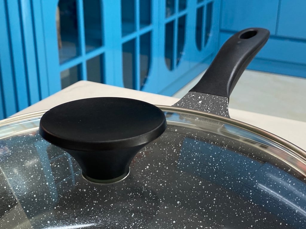 chảo vân đá sâu lòng Lock&Lock Stone LCA6285D 28cm