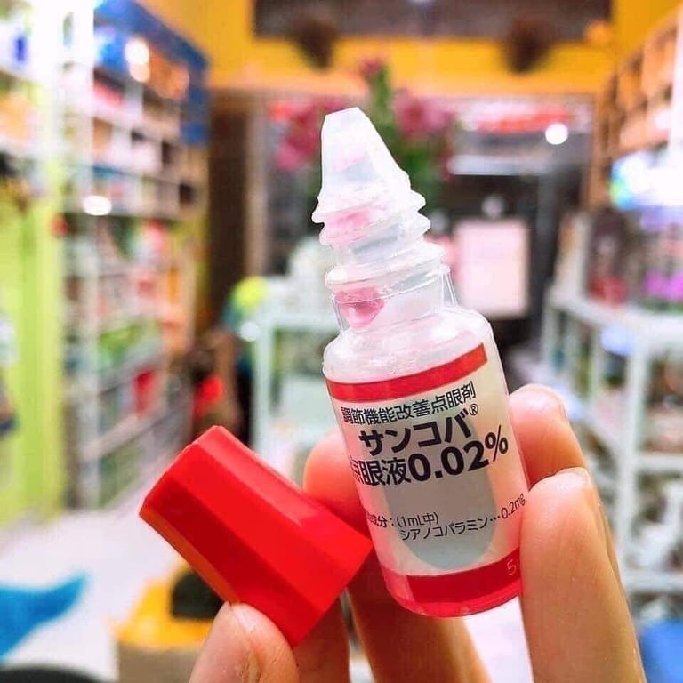 Thuốc nhỏ mắt Sancoba CHỮA CẬN THỊ và CHỐNG CẬN THỊ NHẬT BẢN