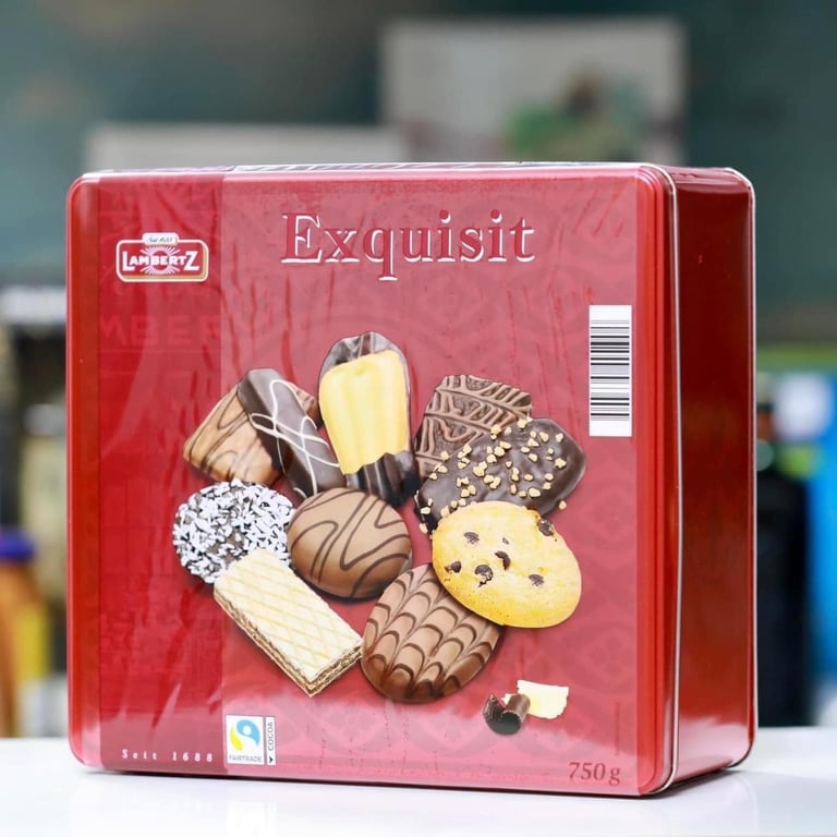 BÁNH QUY TƯƠI LAMBERTZ EXQUISIT ĐỨC 750g