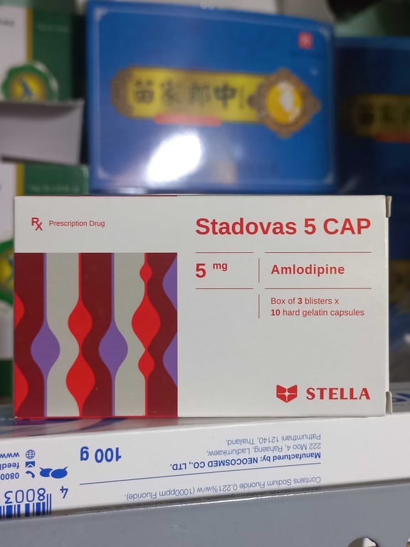 Stadovas Amlodipine 5mg stella h/30v