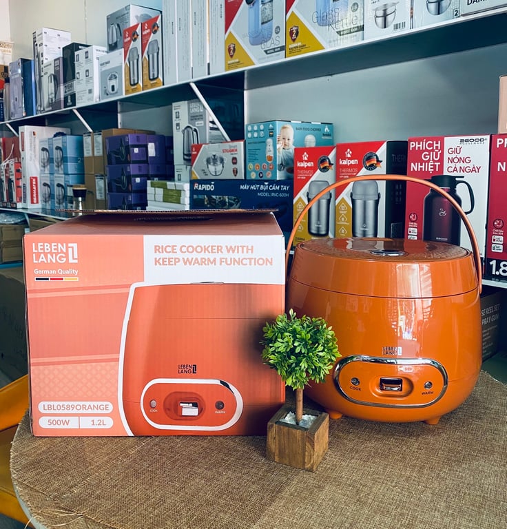 Nồi cơm điện Lebenlang hàng Đức 1.2L