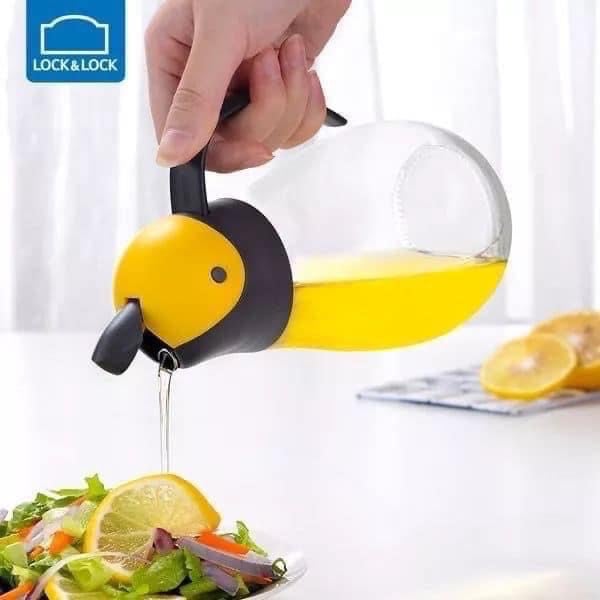 BÌNH RÓT DẦU THỦY TINH LOCK&LOCK 550ML CKO201