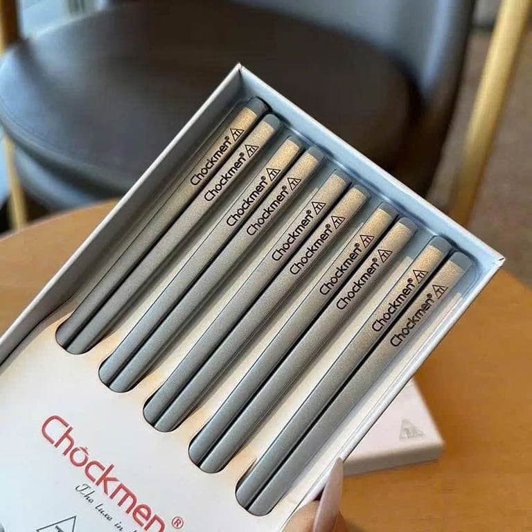 Đũa Chockmen hộp 5 đôi Titan - C208