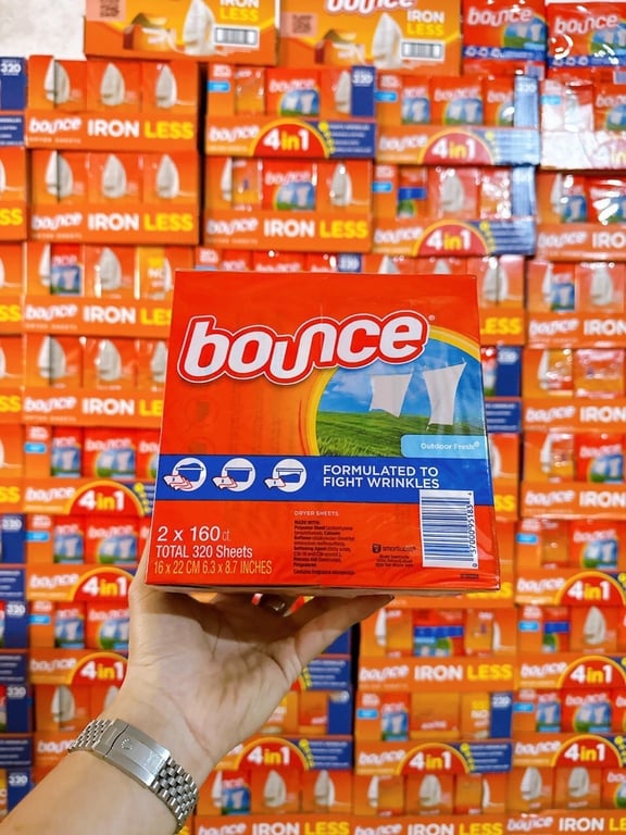 giấy thơm Bounce 1set 2 hộp 320 tờ