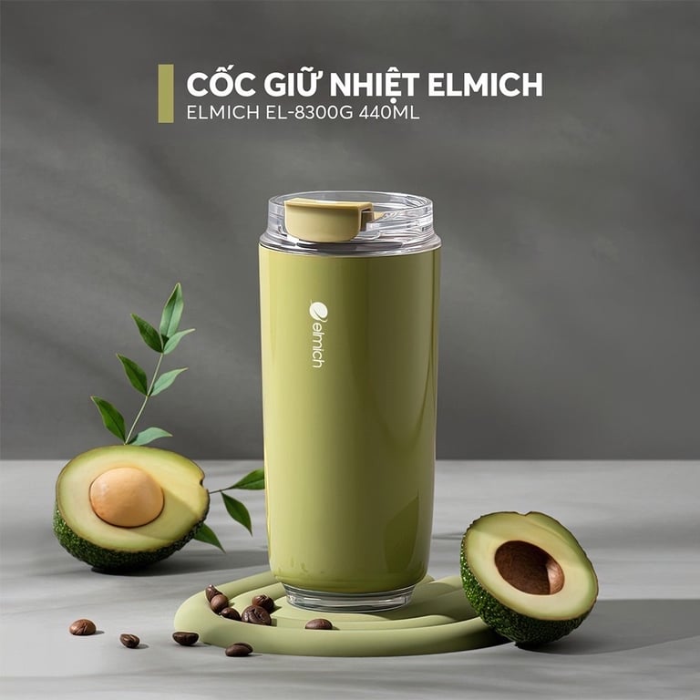 CỐC GIỮ NHIỆT ELMICH  420ml