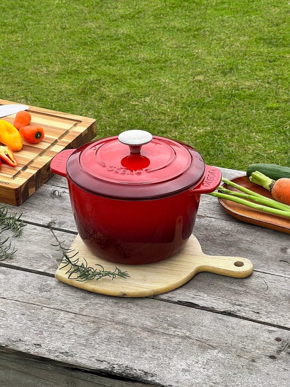 Nồi gang dáng cao Oceno 20cm (cao 13cm)