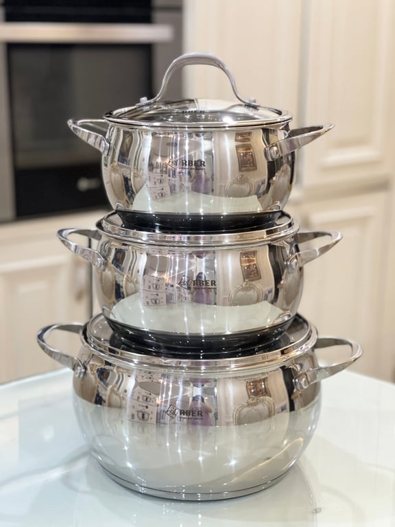 Nồi inox dáng bầu này nhà Arber sz 18-20-24