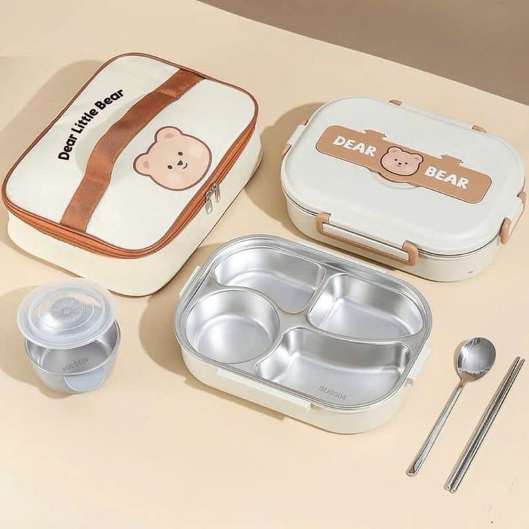 HỘP CƠM GIỮ NHIỆT GẤU DEAR BEAR