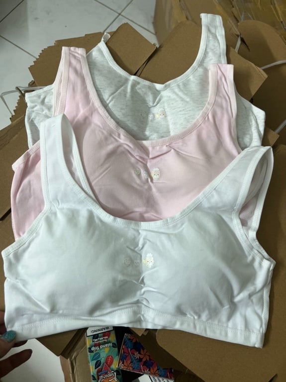 ÁO LÁ HỌC SINH ĐỆM NGỰC THÔNG HƠi