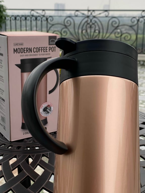 BÌNH GIỮ NHIỆT ĐỰNG CÀ PHÊ PENGUIN LOCK&LOCK 1L LHC1444