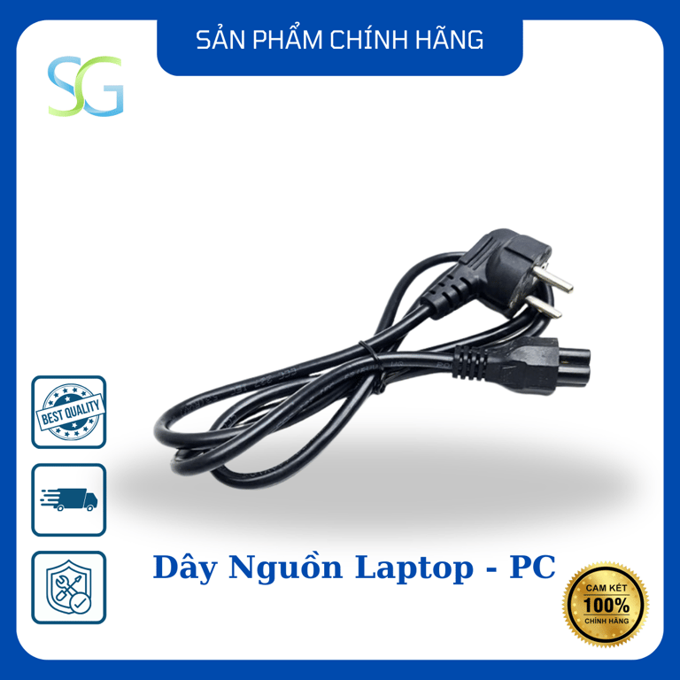 Dây Cáp Nguồn Adapter Cho Laptop