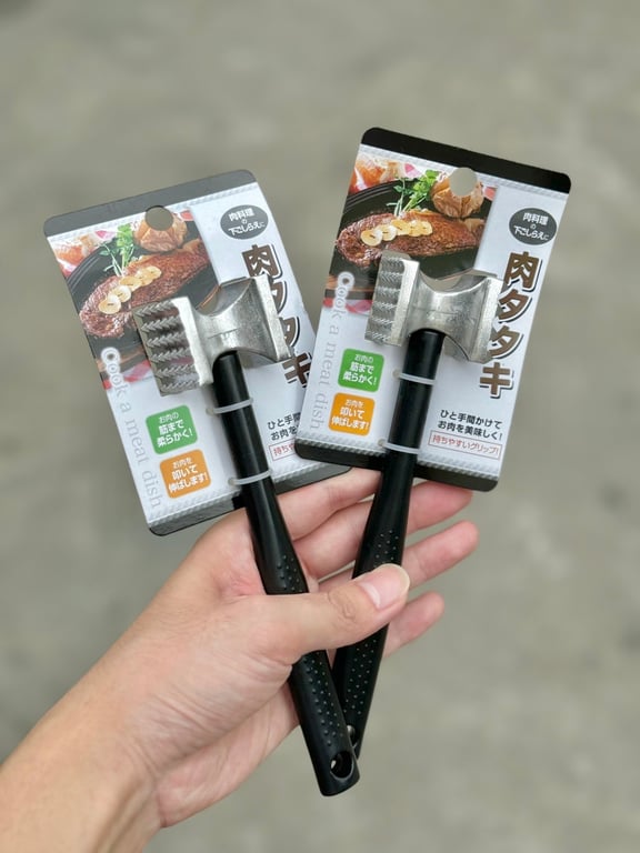 Búa dần thịt, hành tỏi đa năng