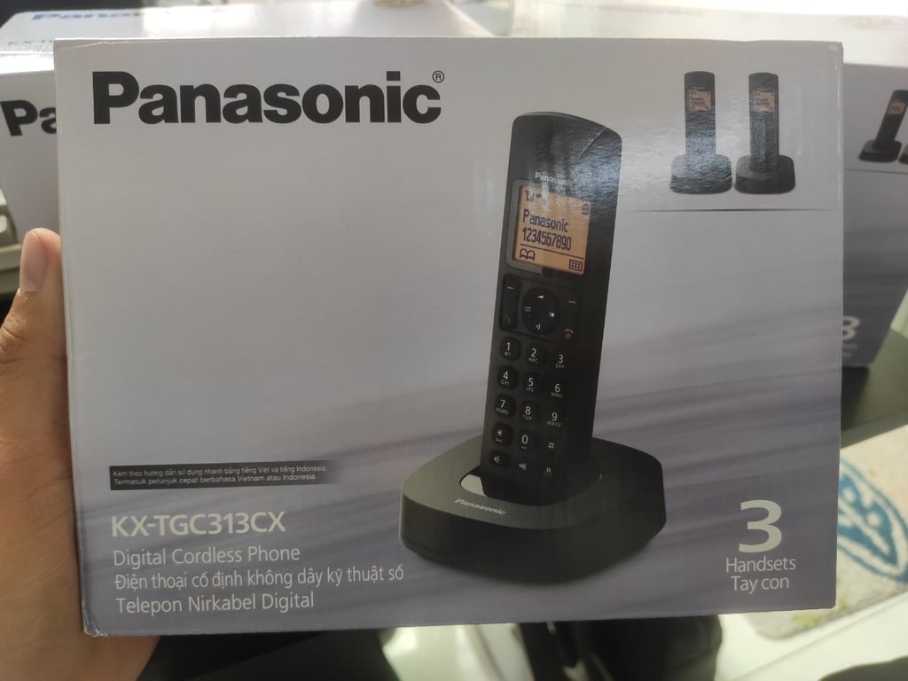 Điện Thoại Đàm Thoại Panasonic KX-TGC313CX