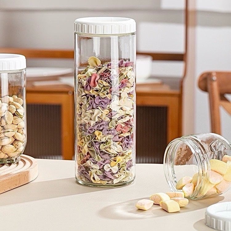 SÉT 5 HỘP ĐỰNG THỰC PHẨM BẰNG THUỶ TINH JINGBOLI SIÊU SỊN