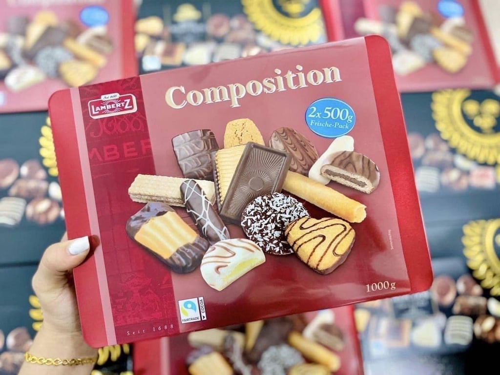 BÁNH QUY TƯƠI LAMBERTZ COMPOSITION ĐỨC  1kg