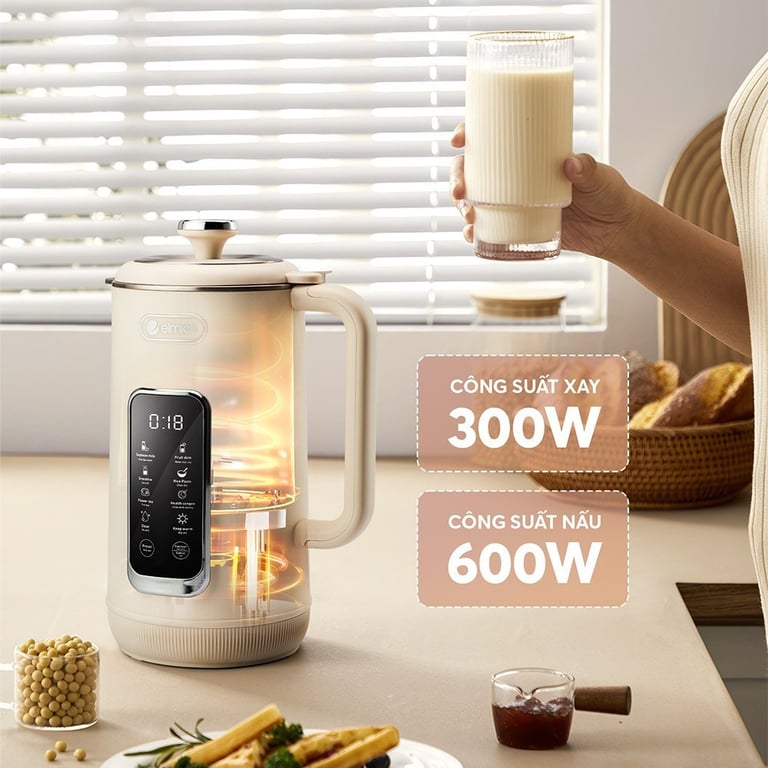 MÁY LÀM SỮA HẠT ELMICH CBE8650