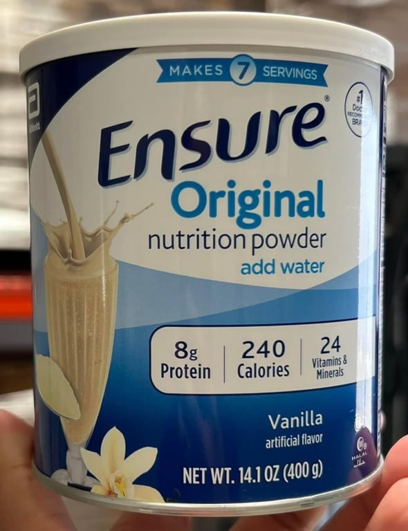 Sữa Ensurea Original Mỹ hộp 400g