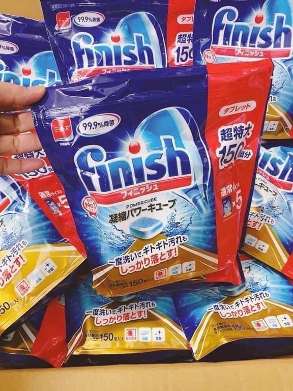 VIÊN RỬA BÁT FINISH - Nhật Bản 150v