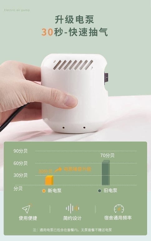 SET TÚI HÚT CHÂN KHÔNG ĐỰNG CHĂN MÀN - QUẦN ÁO