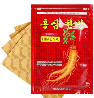 Cao dán hồng sâm đỏ