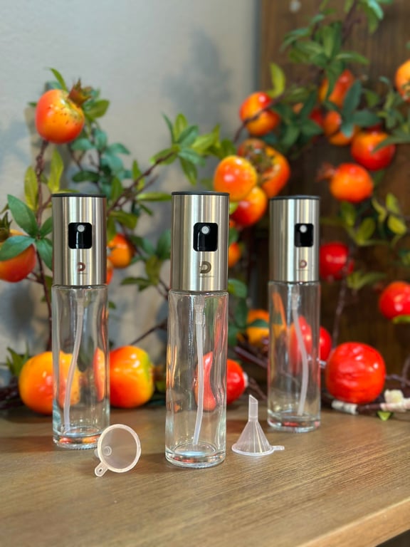 BÌNH XỊT DẦU ĂN THỦY TINH DANDI HOME