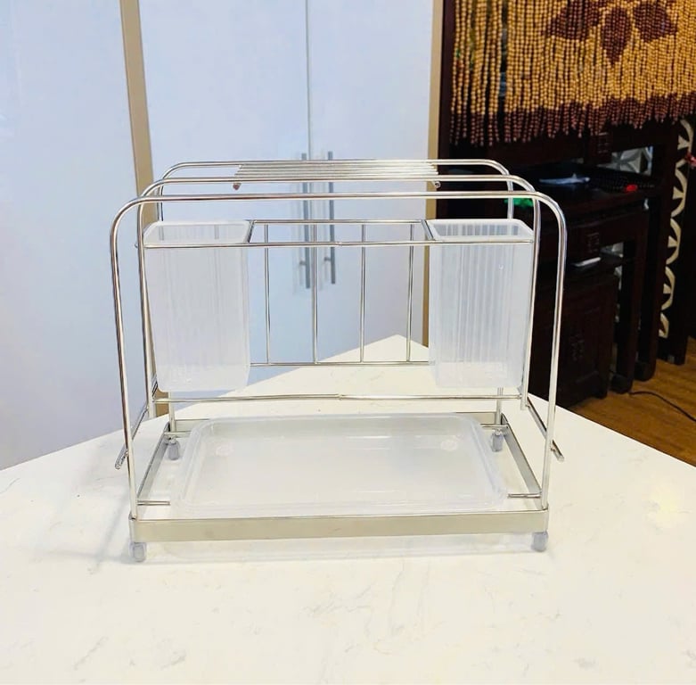 KỆ ĐỂ DAO THỚT DOZZI ĐA NĂNG DZM110 INOX 304