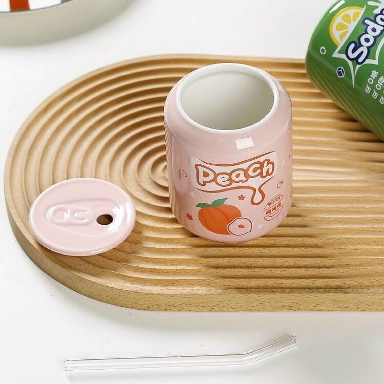 CỐC SỨ CÓ NẮP 420ml