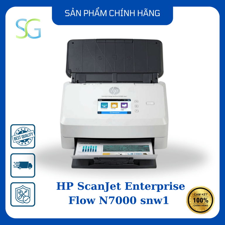 Máy Quét HP ScanJet Enterprise Flow N7000 Snw1 (6FW10A)