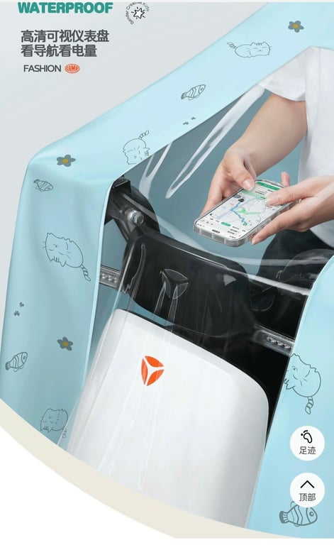 Áo mưa công nghệ Nhật hãng