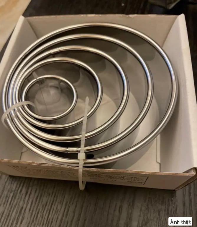 BỘ 5 KHUÔN TRÒN CẮT BÁNH LÄTTBAKAD –