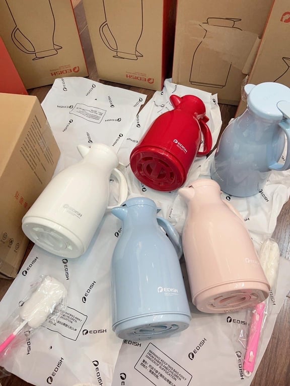 Bình giữ nhiệt hãng EDISH hàng cao cấp xuất Đức 1.5 lít