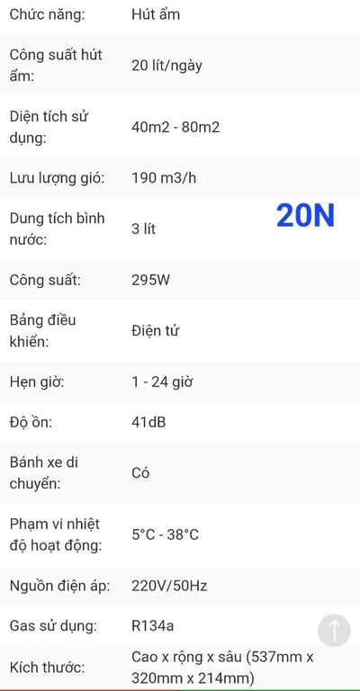 MÁY HÚT ẨM KOSMEN