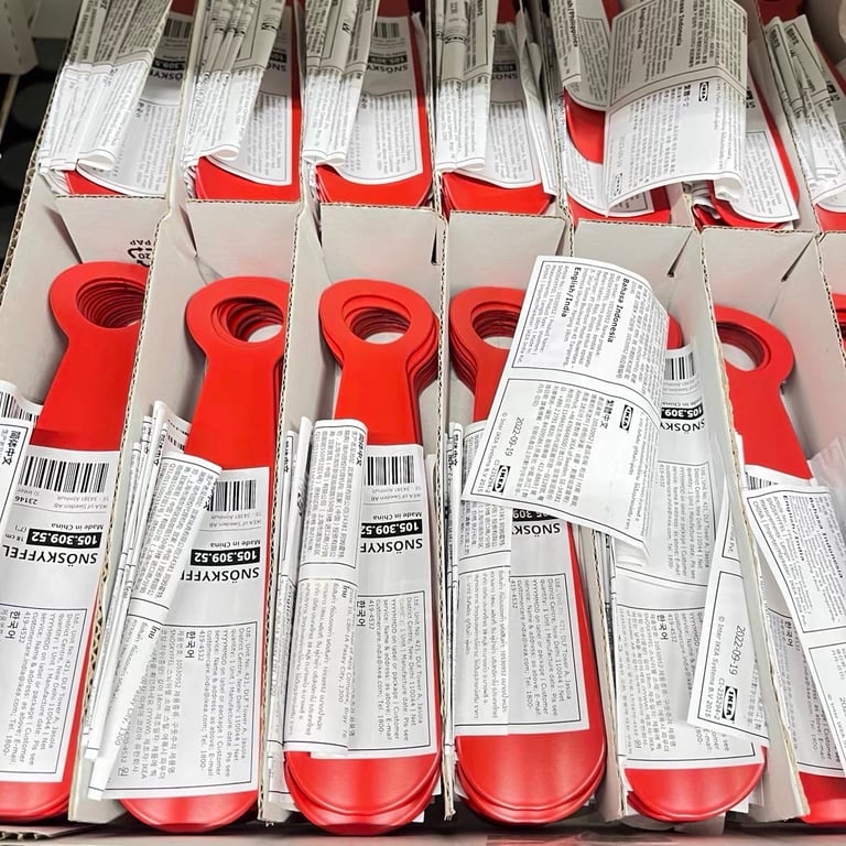 ĐÓN GÓT GIÀY CẦM TAY SNOSKYFFEL IKEA