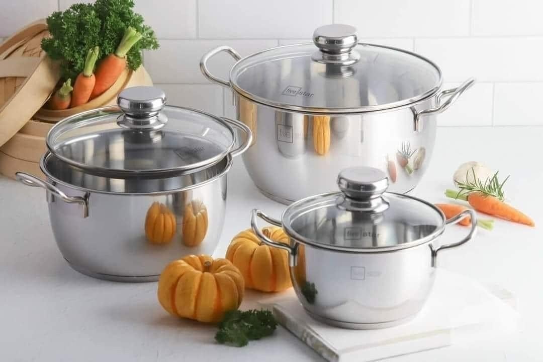 Bộ 3 nồi five star size 16-20-24cm