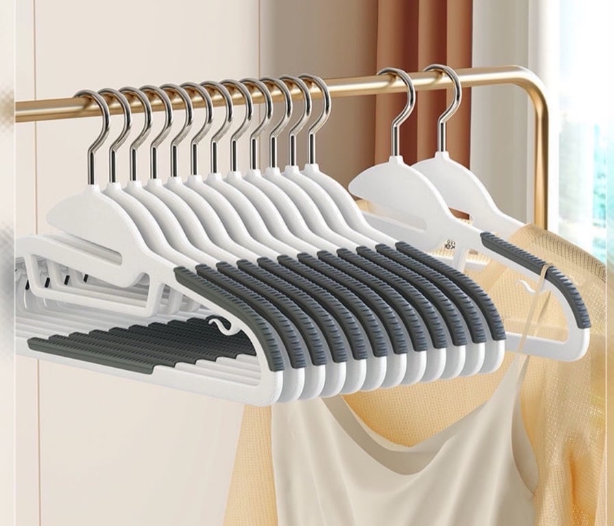 SET 20 MÓC QUẦN ÁO CHỐNG TRƯỢT