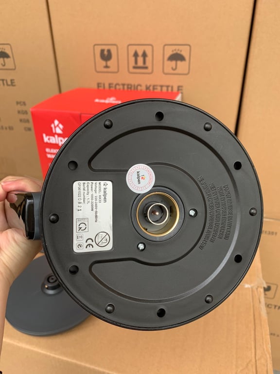 Ấm Đun Nước Siêu Tốc 3 Lớp Kalpen KK33, 1.7L-2200W