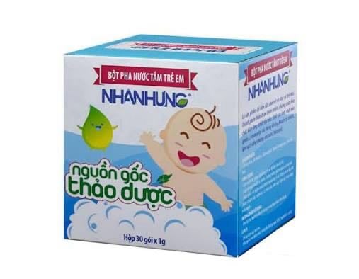 Bột tắm nhân hưng  h/30 gói