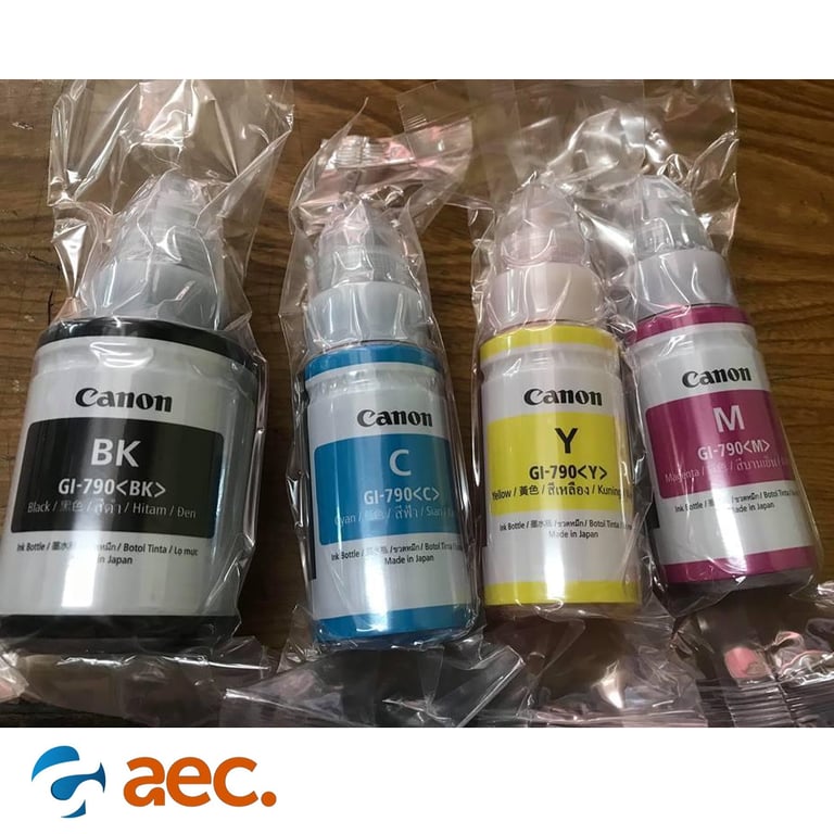 Bộ Mực In Phun Màu Bóc Máy Canon GI-790