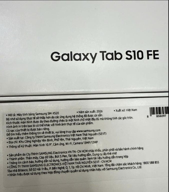 Samsung Galaxy Tab S10 FE SM-X520 (8gb/128gb)
