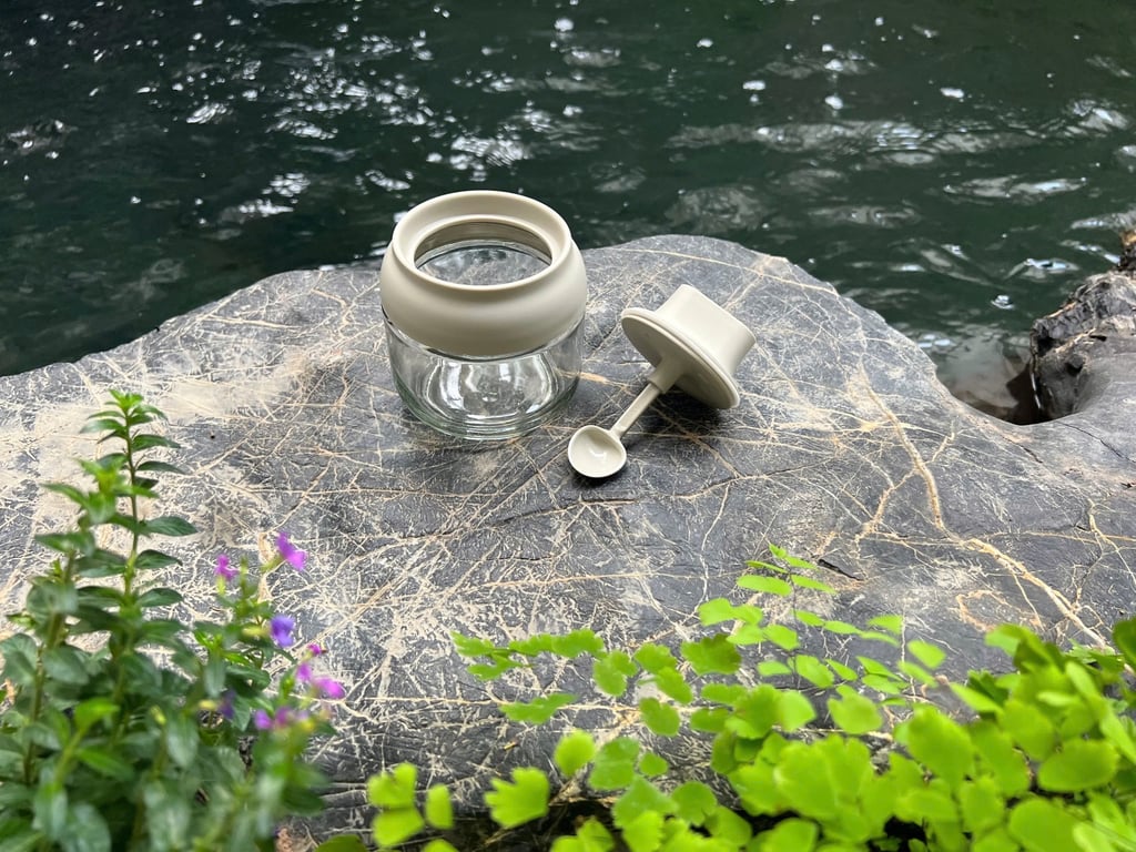 Bộ Hũ Đựng Gia Vị, Chai Đựng Dầu Ăn Kèm Kệ Cao Cấp