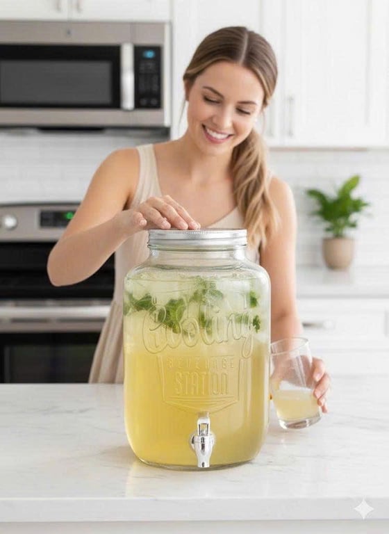 BÌNH THỦY TINH ĐỰNG ĐỒ UỐNG LEBENLANG