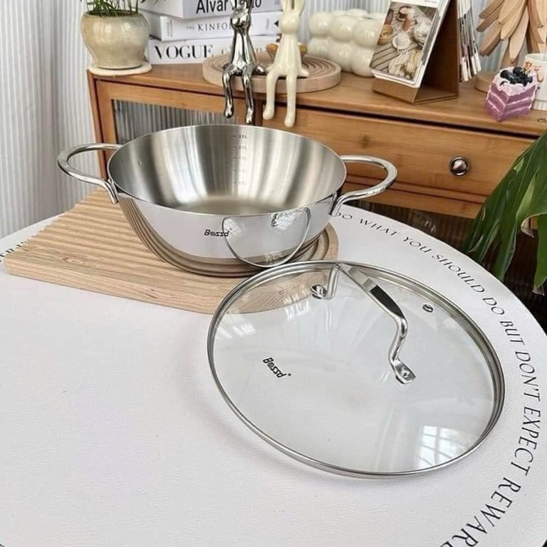 Chảo sâu lòng hai quai Bossd 24cm - BSD659