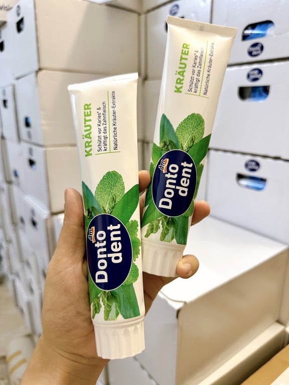 Kem đánh răng Donto Dent của Đức