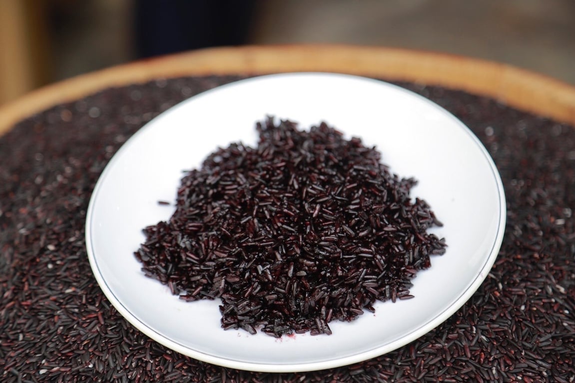 Gạo lứt than đen - gạo tươi hagagol