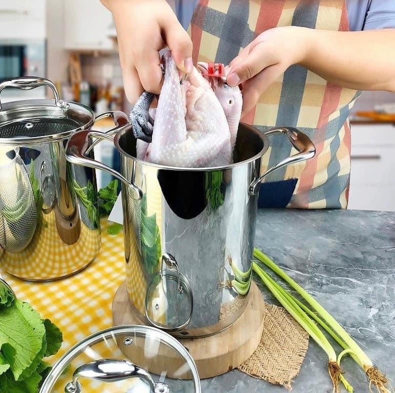 Nồi sâu lòng thành cao 16cm APR63 xuất khẩu Đức